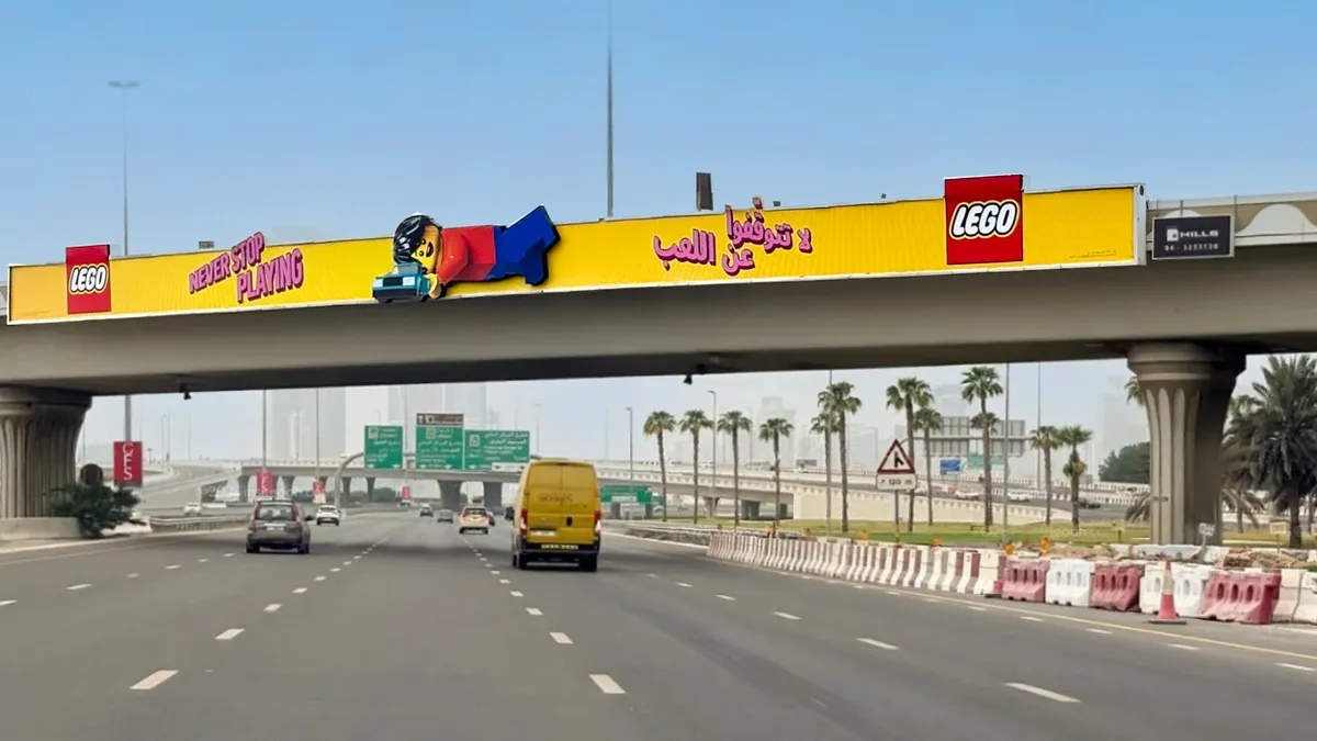 LEGO’s “Never Stop Playing” Campaign Turns Dubai Into a Giant Playground