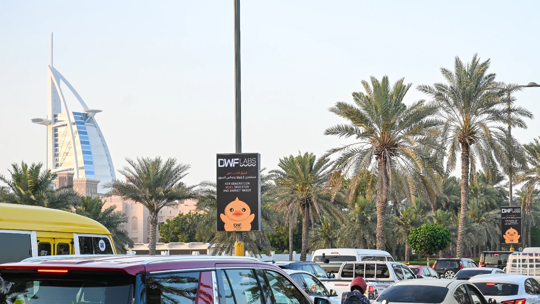 DWF Labs Launches High-Impact Crypto OOH Campaign Across Dubai for TOKEN2049 
