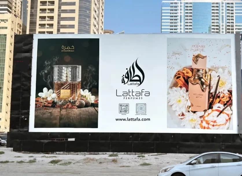 Arabic Perfume Brands Take Over OOH in Dubai