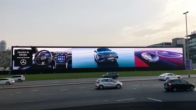 How Automotive Brands Use Billboard Advertising Effectively in Dubai