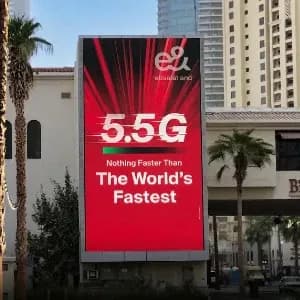 Downtown Dubai Aerial